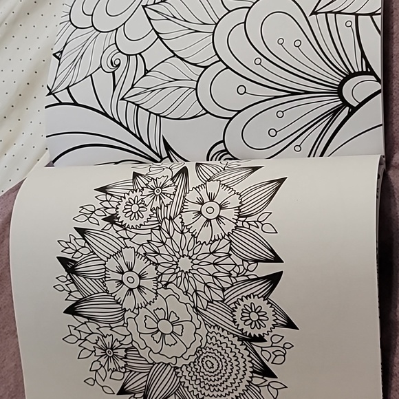 NEW Adult Coloring Book Designs:The Colors of a Garden,Creative Moments … - Picture 3 of 6
